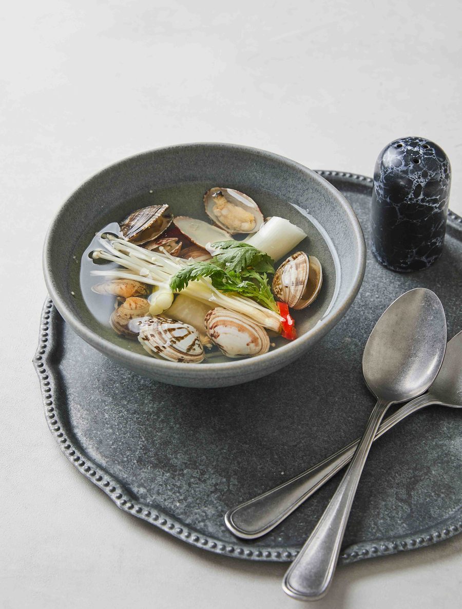 바지락맑은국
