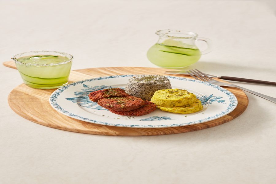 세 가지 맛 공기과자